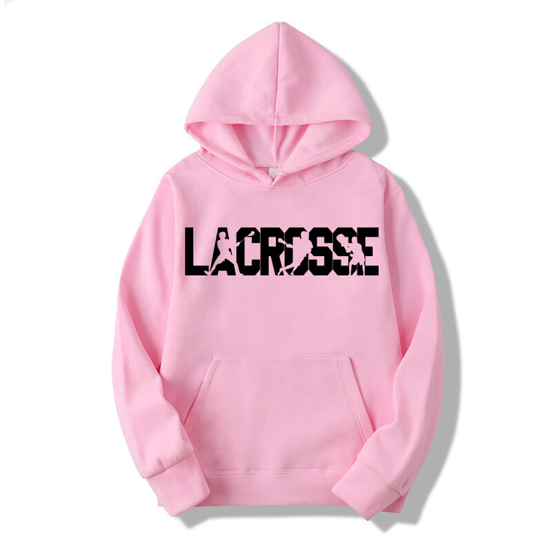 Lacrosse dukserica s kapuljačom Lacrosse poklon za ljubitelje ljubavi Sportska majica s kapuljačom s printom