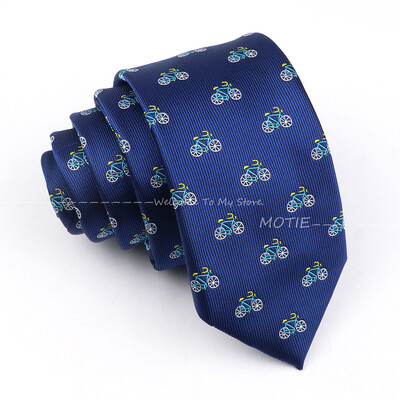 Cravată minunată din poliester, albastru, model de barci cu pânze mici, cravată pentru bărbați, petrecere de nuntă, îmbrăcăminte zilnică, cămașă, costum, accesoriu, cadou