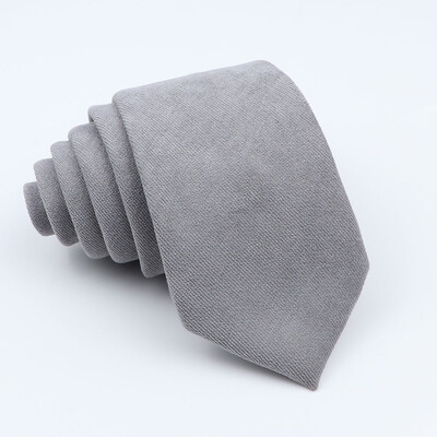 Nova šarena jednobojna, super mekana pamučna samt kravata oko vrata 7 cm, mršava, ružičasto plavo zelena, smoking kravata za svatove, poklon, dodatak za kravatu