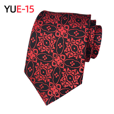 MUGIVALA 8cm New Paisley poliester muška kravata s velikim cvijetom Poslovno odijelo za društvene zabave Muška uska kravata za muškarce