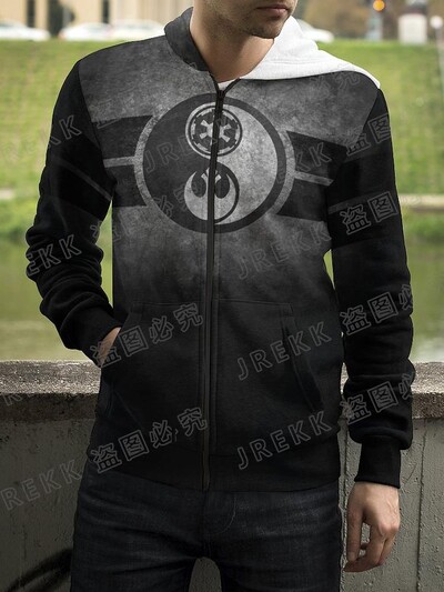 3D ispisani Yin Yang osam trigrama Ulična odjeća Hoodies s patentnim zatvaračem Muškarci Žene Djeca Ležerna majica s patentnim zatvaračem Dječja modna odjeća