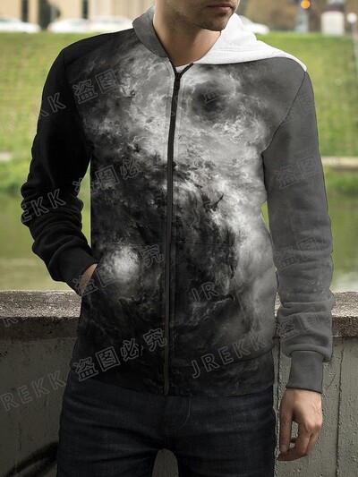 3D ispisani Yin Yang osam trigrama Ulična odjeća Hoodies s patentnim zatvaračem Muškarci Žene Djeca Ležerna majica s patentnim zatvaračem Dječja modna odjeća