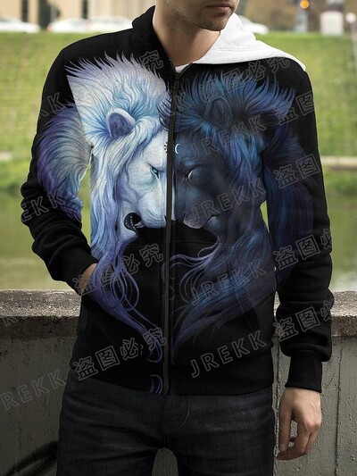 3D ispisani Yin Yang osam trigrama Ulična odjeća Hoodies s patentnim zatvaračem Muškarci Žene Djeca Ležerna majica s patentnim zatvaračem Dječja modna odjeća