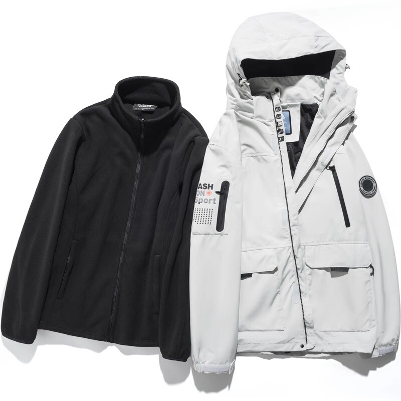 Muško skijaško odijelo Vodootporna jakna od flisa za snijeg Hlače Muški kompleti za snowboard Muška zimska sportska topla prozračna skijaška odjeća