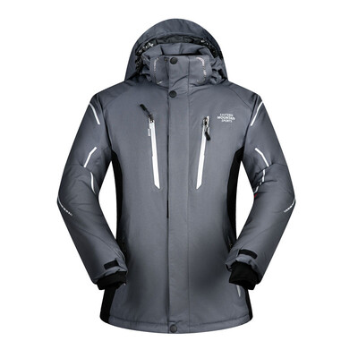 Muška skijaška jakna Marke Vanjska vodootporna debljina Super topla -30 stupnjeva Snow jakna Odjeća Kaput Zimska snowboard jakna Muškarci