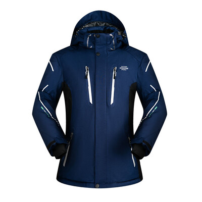 Muška skijaška jakna Marke Vanjska vodootporna debljina Super topla -30 stupnjeva Snow jakna Odjeća Kaput Zimska snowboard jakna Muškarci