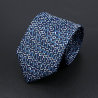 Noutate moale imitație de mătase pentru bărbați cravată de lux cu imprimeu vintage cachete pentru nuntă, banchet, petrecere, cadou prietenos cu pielea.