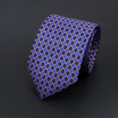 Noutate moale imitație de mătase pentru bărbați cravată de lux cu imprimeu vintage cachete pentru nuntă, banchet, petrecere, cadou prietenos cu pielea.