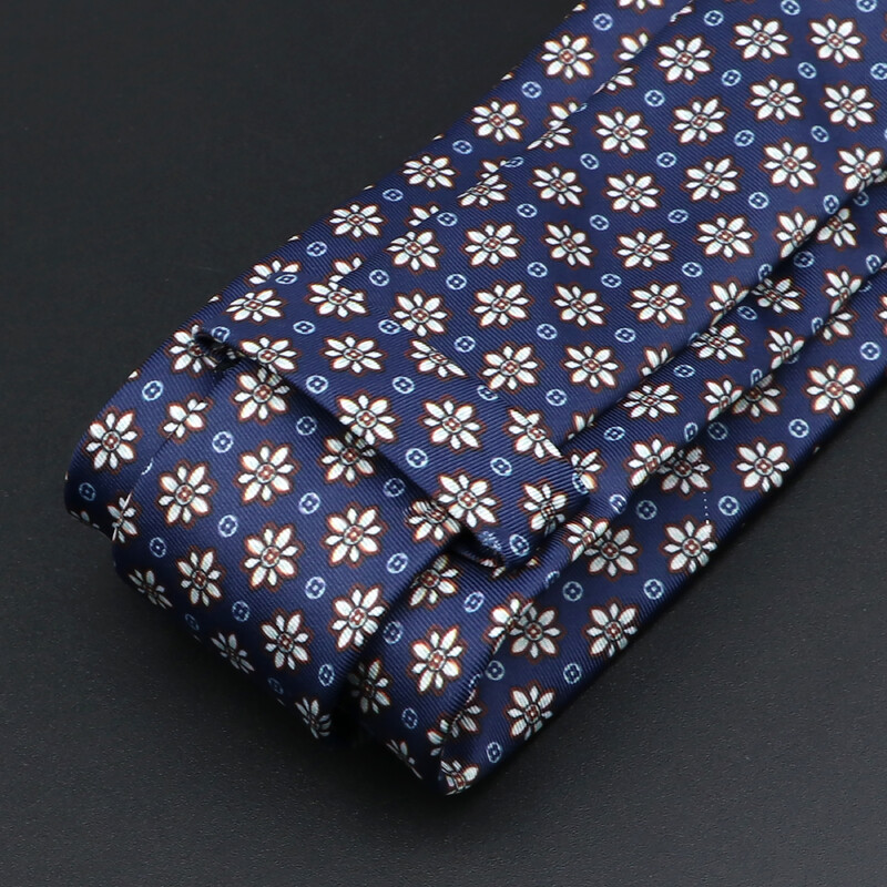 Noutate moale imitație de mătase pentru bărbați cravată de lux cu imprimeu vintage cachete pentru nuntă, banchet, petrecere, cadou prietenos cu pielea.