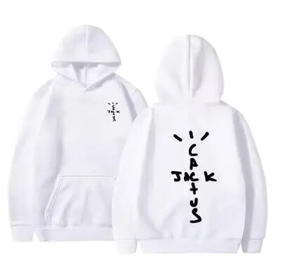 Ljetne hip hop majice s kapuljačom Cactus Jack Swag Print Smiješne ženske muške majice s kapuljačom Ležerni pulover Harajuku prevelike majice s kapuljačom