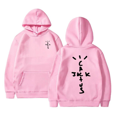 Ljetne hip hop majice s kapuljačom Cactus Jack Swag Print Smiješne ženske muške majice s kapuljačom Ležerni pulover Harajuku prevelike majice s kapuljačom