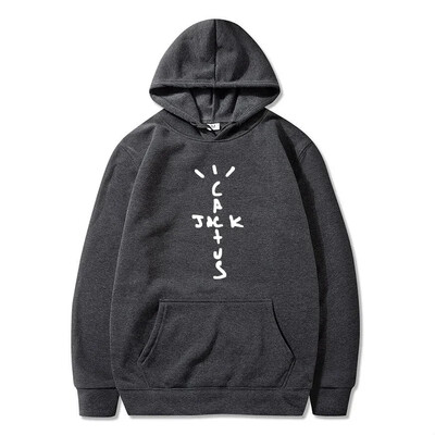 Ljetne hip hop majice s kapuljačom Cactus Jack Swag Print Smiješne ženske muške majice s kapuljačom Ležerni pulover Harajuku prevelike majice s kapuljačom