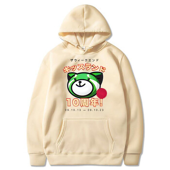 Kiss Land 10 Year Super Fantastic Hoodies Мъжка мода The Weeknd Суичъри Дамски Ежедневни Harajuku Streetwear Пуловери с качулка