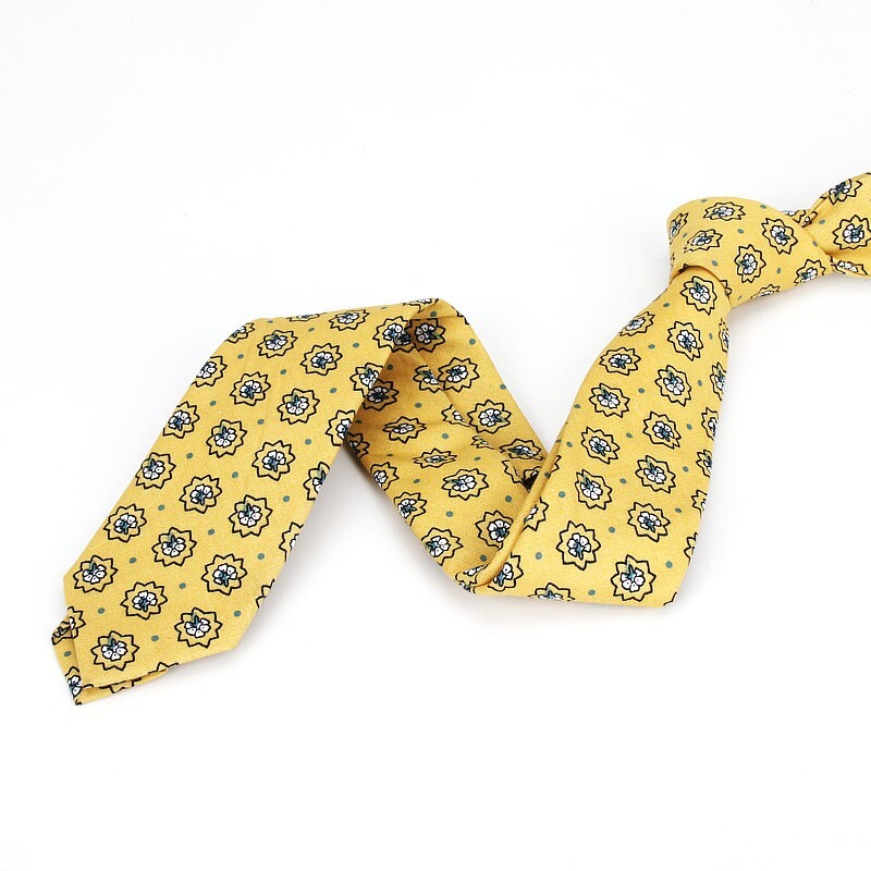 Jauna ziedu kaklasaite vīriešiem Sieviešu šaura kokvilnas kaklasaite kāzām 6 cm vīriešu kaklasaites klasiski uzvalki ar ziedu apdruku kaklasaites Cravat