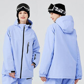 2025 Muški kaputi za sport na otvorenom Zimska ženska skijaška jakna s kapuljačom Planinska izolacija Ženski kostim Vjetrootporna odjeća za snijeg