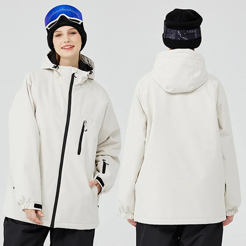 2025 Muški kaputi za sport na otvorenom Zimska ženska skijaška jakna s kapuljačom Planinska izolacija Ženski kostim Vjetrootporna odjeća za snijeg