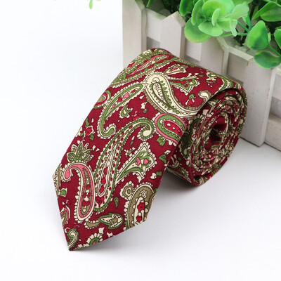 Nouă cravată din bumbac cachetadă pentru bărbați, femei, nuntă, petrecere ocazională, îngustă, slabă, cravată, costume clasice, accesorii, cadou cravată