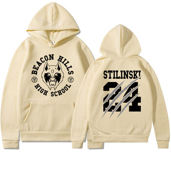 Teen Wolf Stiles Stilinski 24 Hoodie MCCALL 11 Fashion Print Streetwear Мъже Жени Спортни суичъри Hoodie Harajuku Clothing