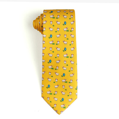 Tailor Smith 100% svilene kravate za muškarce Ručno izrađena kravata sa životinjskim uzorkom Kravata za rođendanski dar za Očev dan