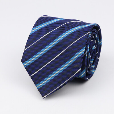 Nove modne točkaste kravate za muškarce Klasične prugaste 8cm poliesterske ležerne kravate Muška kravata Poklon za muškarce Poslovna kravata za vjenčanje