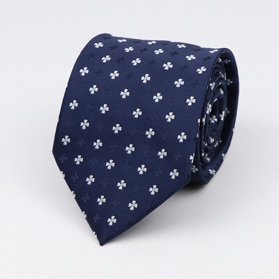 Nove modne točkaste kravate za muškarce Klasične prugaste 8cm poliesterske ležerne kravate Muška kravata Poklon za muškarce Poslovna kravata za vjenčanje