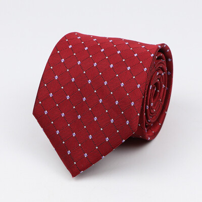 Nove modne točkaste kravate za muškarce Klasične prugaste 8cm poliesterske ležerne kravate Muška kravata Poklon za muškarce Poslovna kravata za vjenčanje
