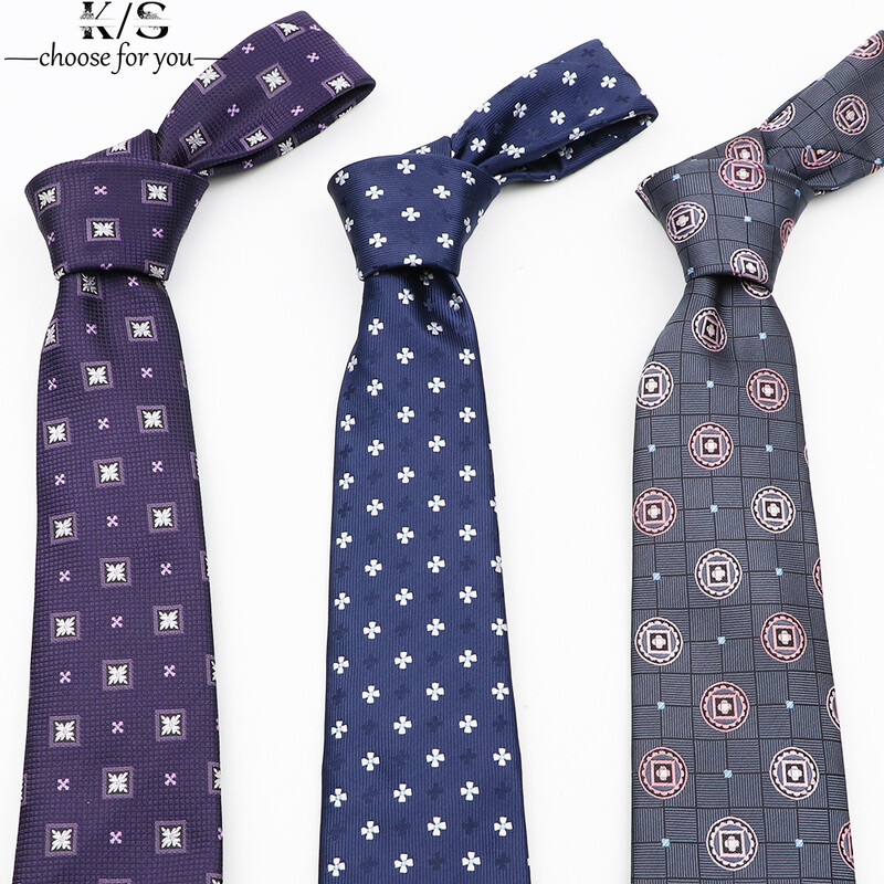 Nove modne točkaste kravate za muškarce Klasične prugaste 8cm poliesterske ležerne kravate Muška kravata Poklon za muškarce Poslovna kravata za vjenčanje