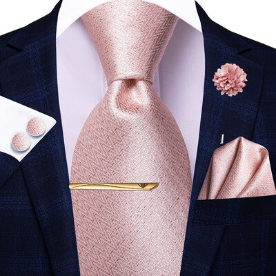 Hi-tie Κίτρινη Καφέ Γραβάτα Paisley Ανδρική Μεταξωτή Ανδρική Γραβάτα Κλιπ Δώρο για Άντρες Πολυτελής Γραβάτα Hanky Μανικετόκουμπα Σετ Επίσημος Γάμος