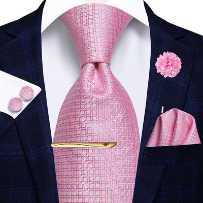 Hi-tie Κίτρινη Καφέ Γραβάτα Paisley Ανδρική Μεταξωτή Ανδρική Γραβάτα Κλιπ Δώρο για Άντρες Πολυτελής Γραβάτα Hanky Μανικετόκουμπα Σετ Επίσημος Γάμος