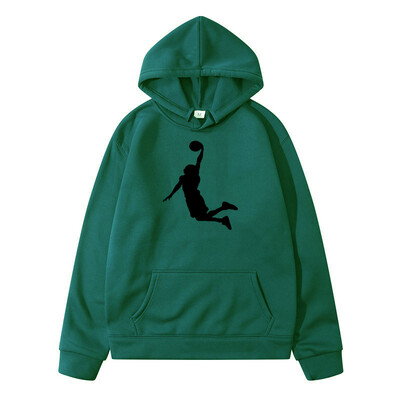 Vintage meeste dressipluus Slam Dunk Prints vabaaja kapuuts Kevadised ülisuured riided Harajuku ülisuur kapuutsiga pullover