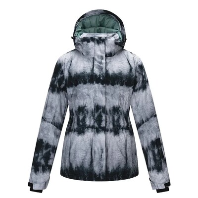 Dámska zimná lyžiarska bunda, teplá vetruodolná nepremokavá snowboardová bunda, outdoorové športy, priedušná s kapucňou, snehové kabáty pre ženy
