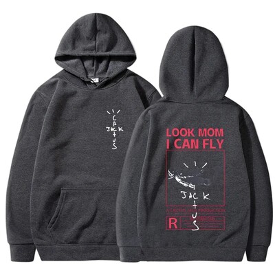 SKATIES MAMMU ES VARU LIDOT Apdrukāta vīriešu kapuce Radošums Apģērbs ar apkakli Modes Lielizmēra džemperis Modes džemperis ar kapuci vīriešiem