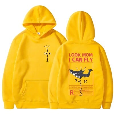 SKATIES MAMMU ES VARU LIDOT Apdrukāta vīriešu kapuce Radošums Apģērbs ar apkakli Modes Lielizmēra džemperis Modes džemperis ar kapuci vīriešiem