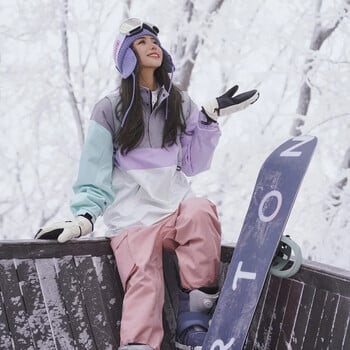 2025 Χειμερινό αδιάβροχο ανδρικό παλτό Snowboarding Αντιανεμικό μπουφάν σκι για γυναίκες για υπαίθρια ορειβατικά σπορ Γυναικεία ρούχα χιονιού