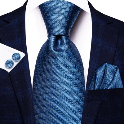 Hi-Tie siidist meeste lipsukomplekt lillelised kollased kuldsed lipsud ja taskurätikud mansetinööpide komplekt meeste pulmapeo ülikond moodne kaelalips C-3053