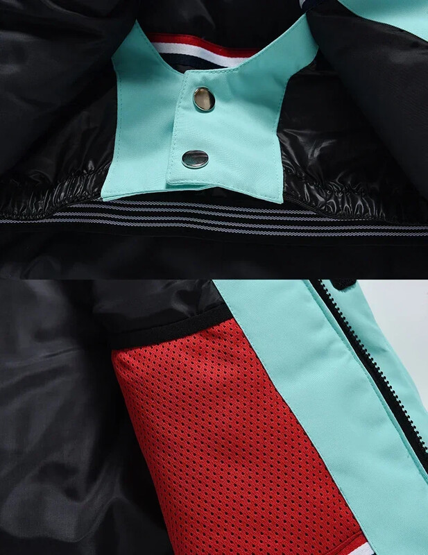 Téli szabadtéri gyerekek 2025, új síruhák fiúk lányok síelők, havas kapucnis felsők, vízálló meleg kabát Snowboard ruhák kabát gyerekek