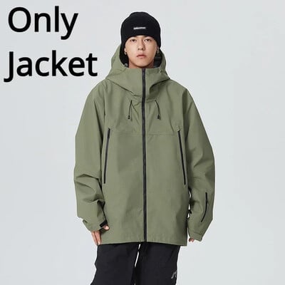 2025 Нови дамски мъжки зимни ски якета Водоустойчиви ветроустойчиви палта за сняг Спортни термални ски за възрастни, сноуборд, суичър с качулка