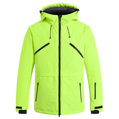 2024. gads. Sievietes, biezākas aukstas drēbes, āra vēja necaurlaidīgas, siltas slēpošanas jakas ziemai, jaunas slēpošanas kapuces Vīriešu kalnu sporta snovborda izmaksas