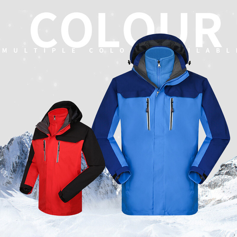 Brändi meeste suusajope Talvine soe veekindel tuulekindel suusatamine lumelaua joped Kvaliteetsed välispordi lumejoped meestele