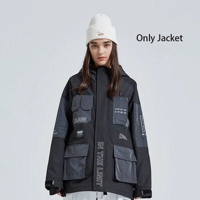 Vodootporan na vjetar 2025 Nove skijaške jakne Ženski kaput za sportove na otvorenom Snowboarding Muški zimski topli kaput za skijanje