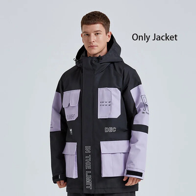 Vodootporan na vjetar 2025 Nove skijaške jakne Ženski kaput za sportove na otvorenom Snowboarding Muški zimski topli kaput za skijanje