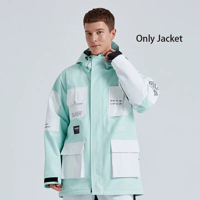 Vodootporan na vjetar 2025 Nove skijaške jakne Ženski kaput za sportove na otvorenom Snowboarding Muški zimski topli kaput za skijanje