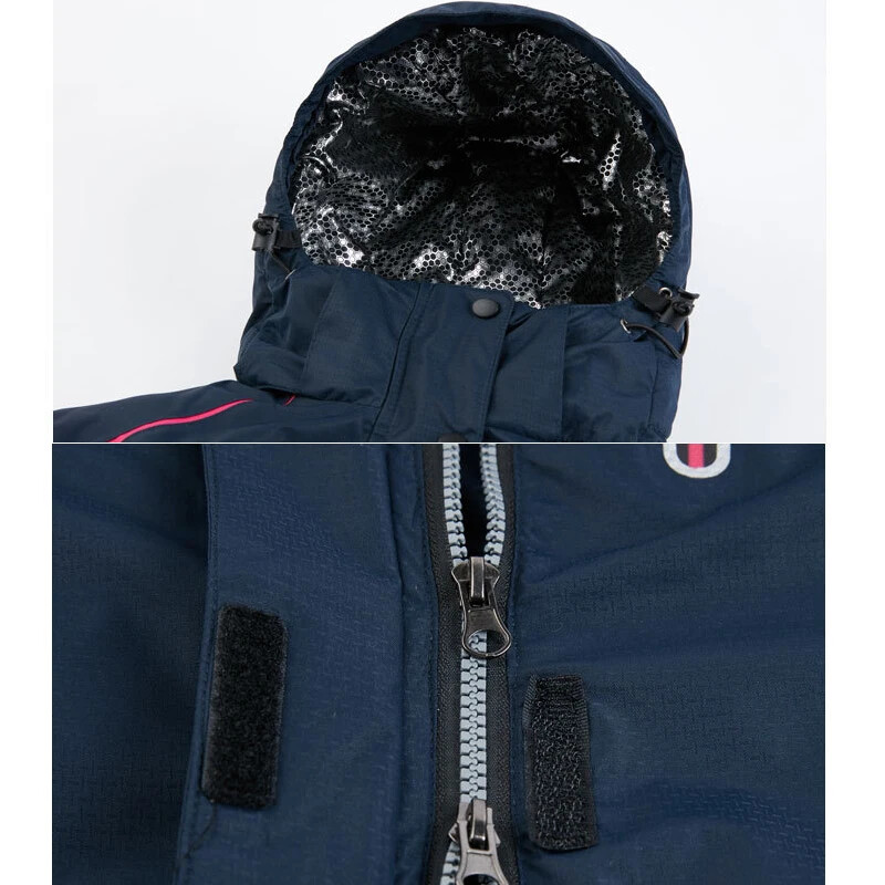 2024 m. slidinėjimo striukė Nauja vandeniui atspari moteriška sportinė šilta moteriška sniego paltai Snieglentės žieminiai viršutiniai drabužiai su gobtuvu, vėjui atsparus kalnų sportinis kostiumas