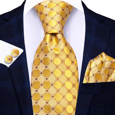Hi-Tie ružovo-sivá bodkovaná dizajnérska elegantná kravata pre mužov, módna značka, svadobná párty, kravata, ručná kravata, manžetové gombíky, veľkoobchod