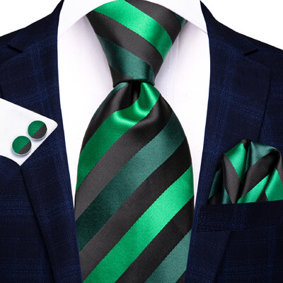 Pánske kravaty Hi-Tie v bordovej pruhovanej farbe, 8,5 cm, žakárové doplnky na kravatu, denné nosenie, kravata, svadobná párty, vreckovka, sada manžetových gombíkov