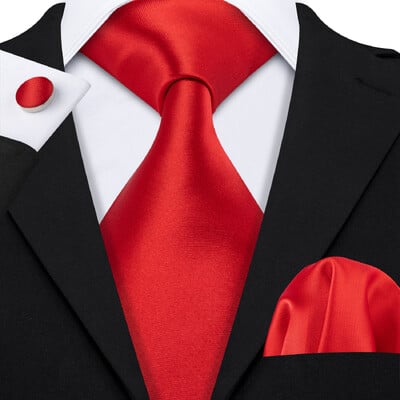 Noutate mov cravată pentru bărbați de lux, de înaltă calitate, jacquard, batistă, set de butoni, pentru petrecere, cadou de afaceri Barry.Wang 6615