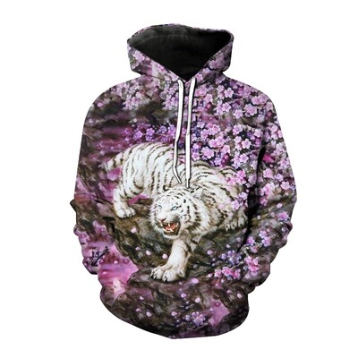 2023, noi hanorace sport pentru bărbați, cu imprimeu 3D de tigru, cu buzunar, maiuri, haină, hanorac lejer, pulover cu mânecă lungă, pulovere cu glugă