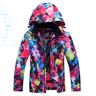 Mai ieftin, costum de zăpadă pentru copii, seturi de îmbrăcăminte pentru snowboard, îmbrăcăminte pentru exterior, haină de schi și pantalon cu bretele, costume pentru copii, băieți și fete