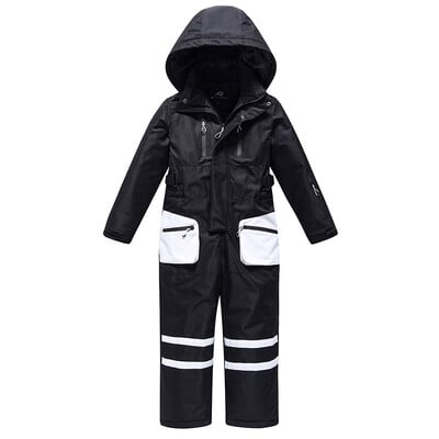 Zimné dievčenské chlapčenské lyžiarske overaly, snowboardové overaly, snowboardové teplé, vetruodolné, nepremokavé, detské lyžiarske oblečenie, outdoorové športové oblečenie