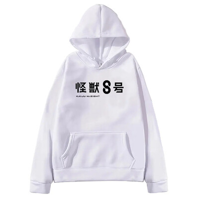 Hanorace cu glugă Kaiju nr. 8 Hanorace cu glugă Mnaga japoneză Îmbrăcăminte toamnă iarnă mâneci lungi polar îmbrăcăminte caldă cu glugă
